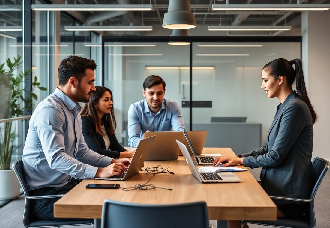 Eagle Power Technology consultants planning a software project